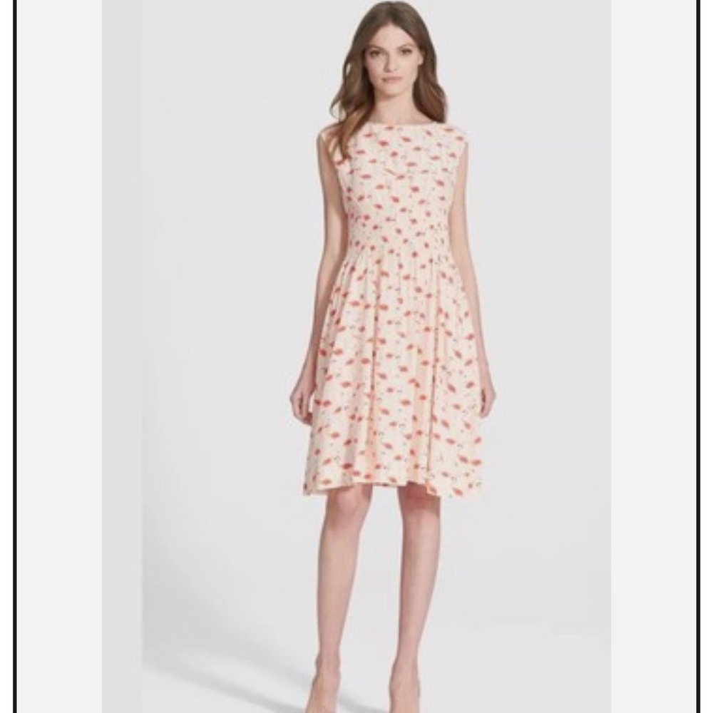 Kate Spade Flamingo summer Dress with pockets!